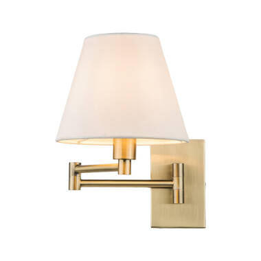 Image of Wisteria Clementine Adjustable Swing Arm Wall Light