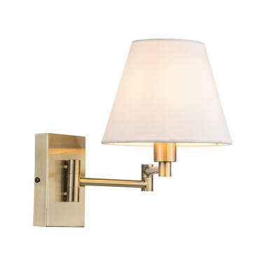 Image of Wisteria Clementine Adjustable Swing Arm Wall Light