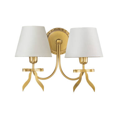 Image of Wisteria Posy Twin Wall Light
