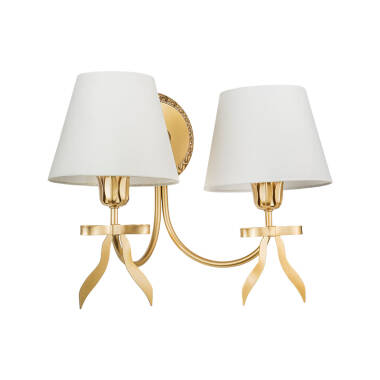 Image of Wisteria Posy Twin Wall Light