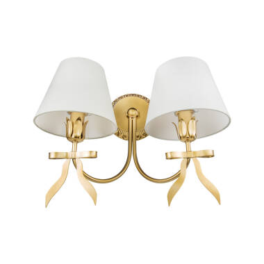 Image of Wisteria Posy Twin Wall Light