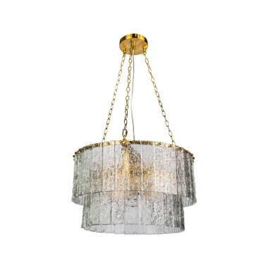 Image of Wisteria Delphine Glass Chandelier