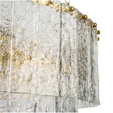 Image of Wisteria Delphine Glass Chandelier