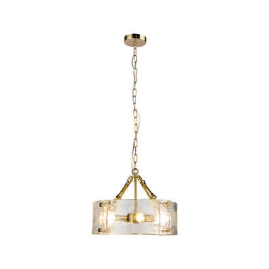 Image of Wisteria Celestine Glass Chandelier