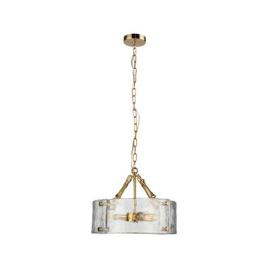 Image of Wisteria Celestine Glass Chandelier