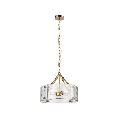 Image of Wisteria Celestine Glass Chandelier