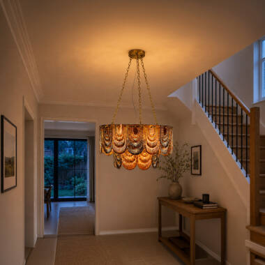 Image of Wisteria Portia Glass Chandelier