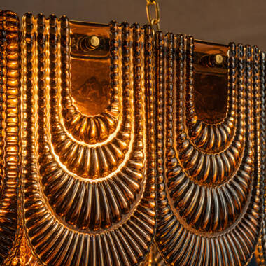 Image of Wisteria Portia Glass Chandelier