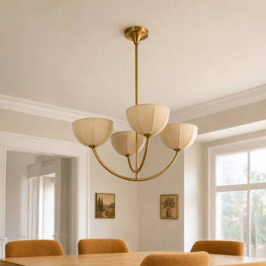 Wisteria Henrietta 4 Arm Ceiling Pendant Light