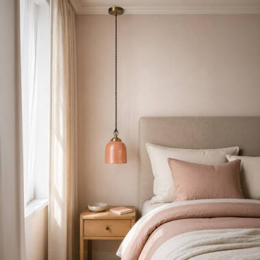 Image of Wisteria Ottilie Ceramic Ceiling Pendant Light