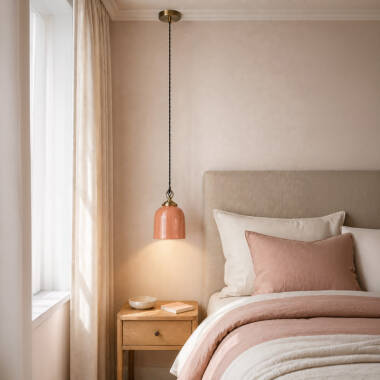 Image of Wisteria Ottilie Ceramic Ceiling Pendant Light