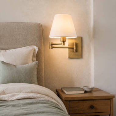 Image of Wisteria Clementine Adjustable Swing Arm Wall Light