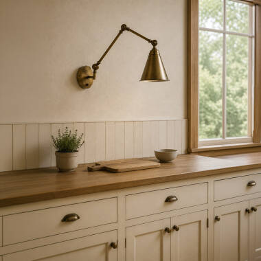 Image of Westport Sterling Adjustable Swing Arm Wall Light