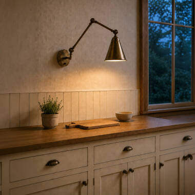 Image of Westport Sterling Adjustable Swing Arm Wall Light