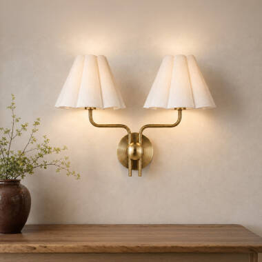 Wisteria Eloise Twin Wall Light