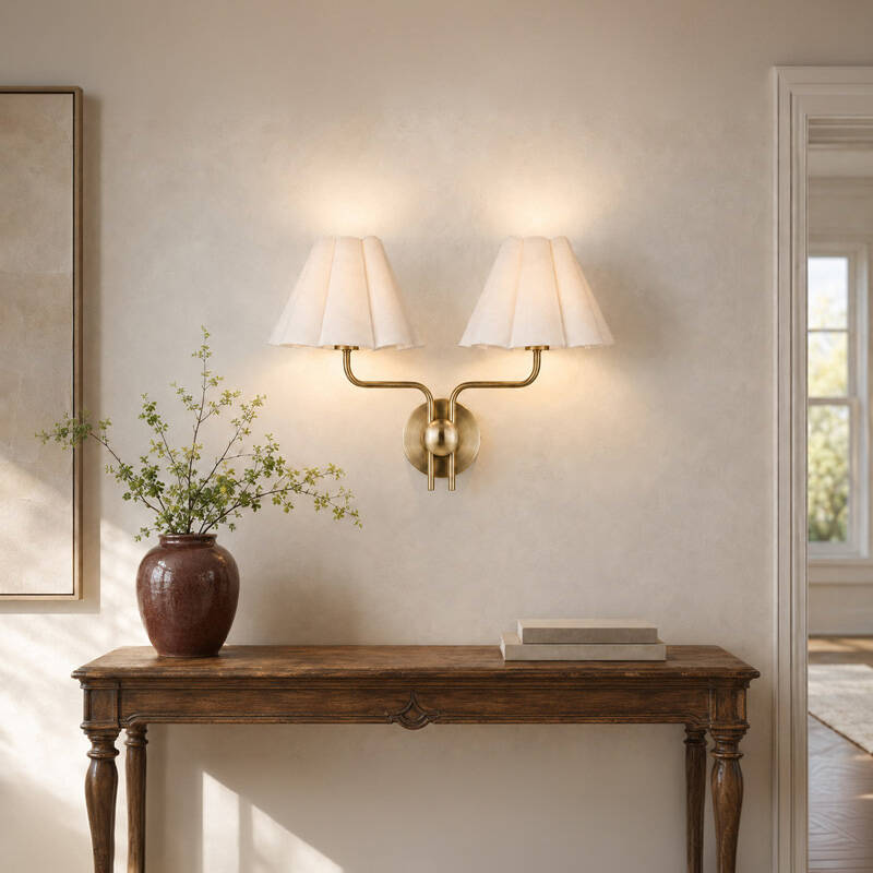 Image of Wisteria Eloise Twin Wall Light