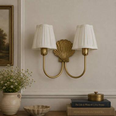 Image of Wisteria Francesca Twin Wall Light