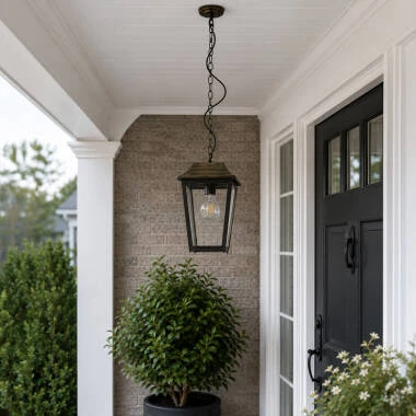 Image of Wisteria Bourton Outdoor Pendant Porch Lantern