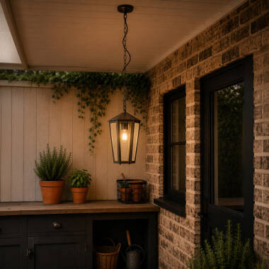 Image of Wisteria Bibury Outdoor Pendant Porch Lantern