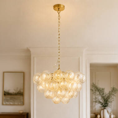 Image of Westport Avery Glass Chandelier