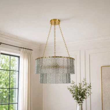 Wisteria Delphine Glass Chandelier