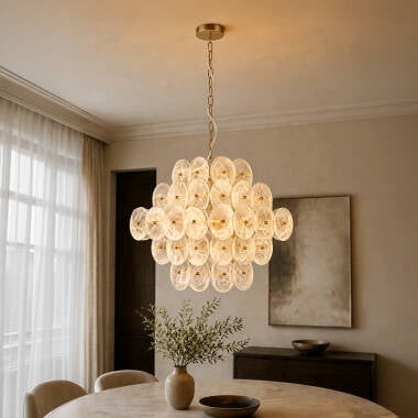 Image of Wisteria Persephone Glass Chandelier