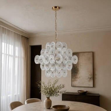 Image of Wisteria Persephone Glass Chandelier