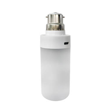 Image of Edit USB Rechargeable LED Tubular Bulb with Remote Control - Multi Cap