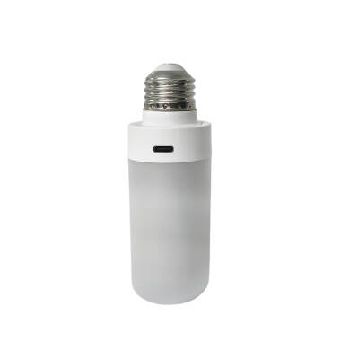 Image of Edit USB Rechargeable LED Tubular Bulb with Remote Control - Multi Cap