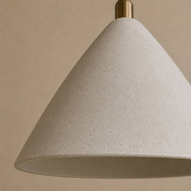 Image of Khudi & Khora Arty Ceramic Ceiling Pendant Light