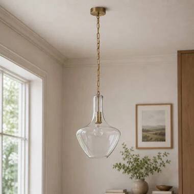 Westport Lexington Glass Ceiling Pendant Light