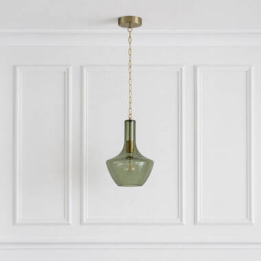 Image of Westport Lexington Glass Ceiling Pendant Light