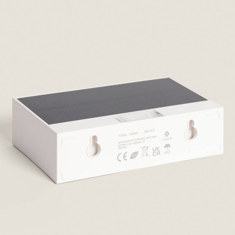 Image of Suri Karl 3W Solar LED Up & Down Wall Light with PIR Sensor