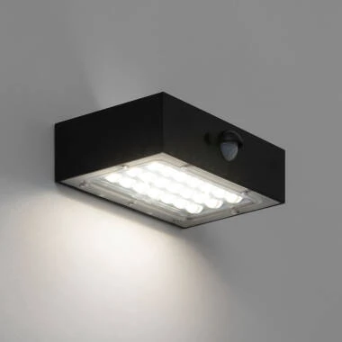 Image of Suri Karl 3W Solar LED Up & Down Wall Light with PIR Sensor