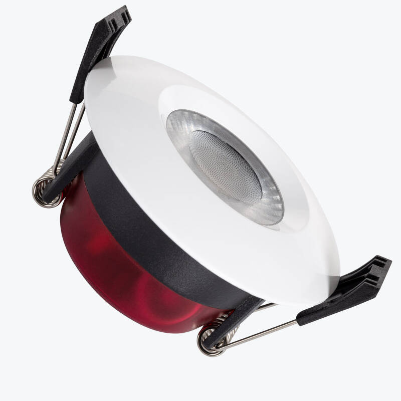 Image of Round Dimmable 8W Selectable White LED Downlight Cutout 70mm