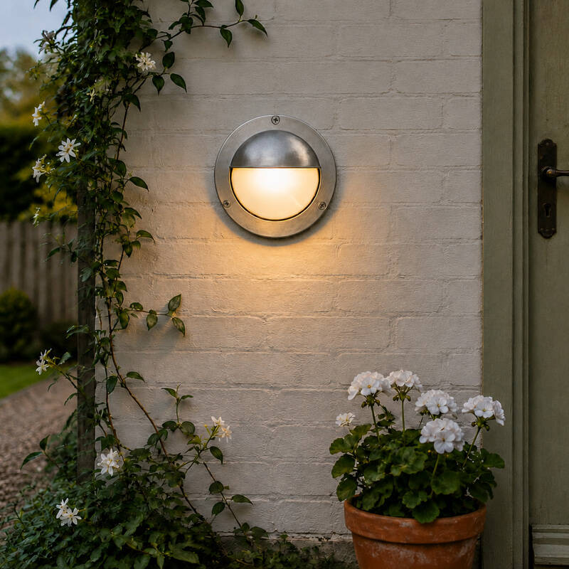 Image of Westport Coastal Hemsby Outdoor Flush Wall Light