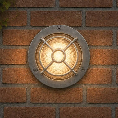 Image of Westport Coastal Staithes Outdoor Flush Wall Light