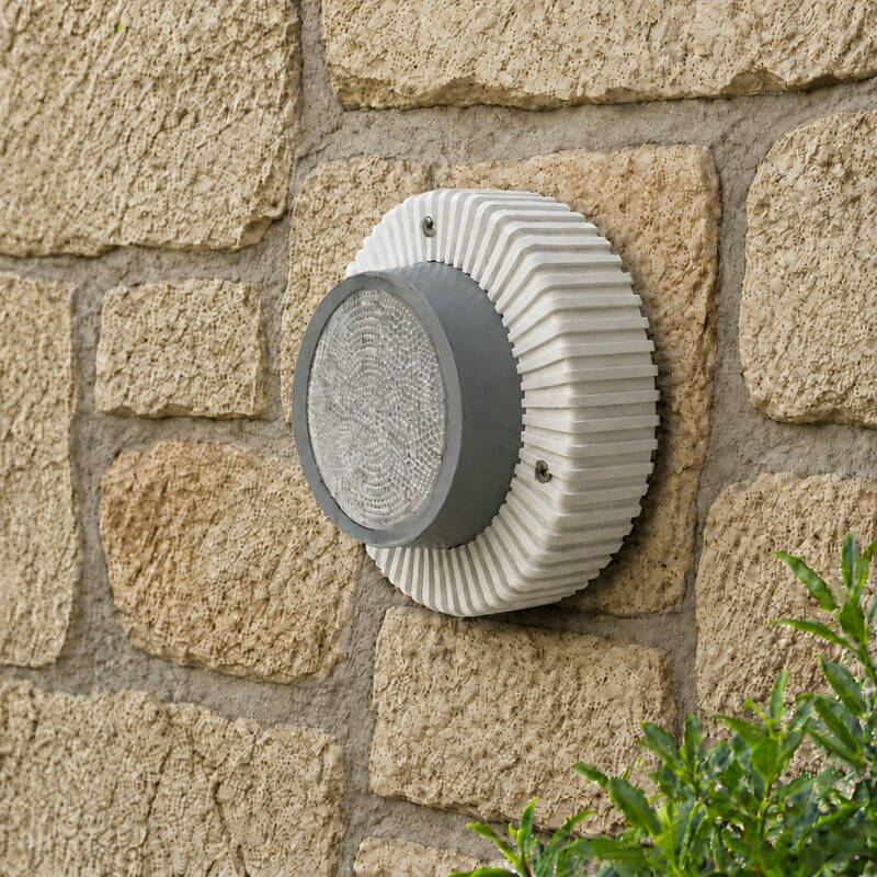 Image of Edit Coastal Dune Outdoor Flush Wall Light