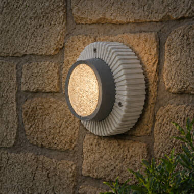 Image of Edit Coastal Dune Outdoor Flush Wall Light