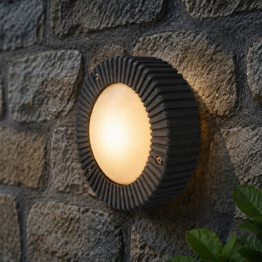 Image of Edit Coastal Cowrie Outdoor Flush Wall Light