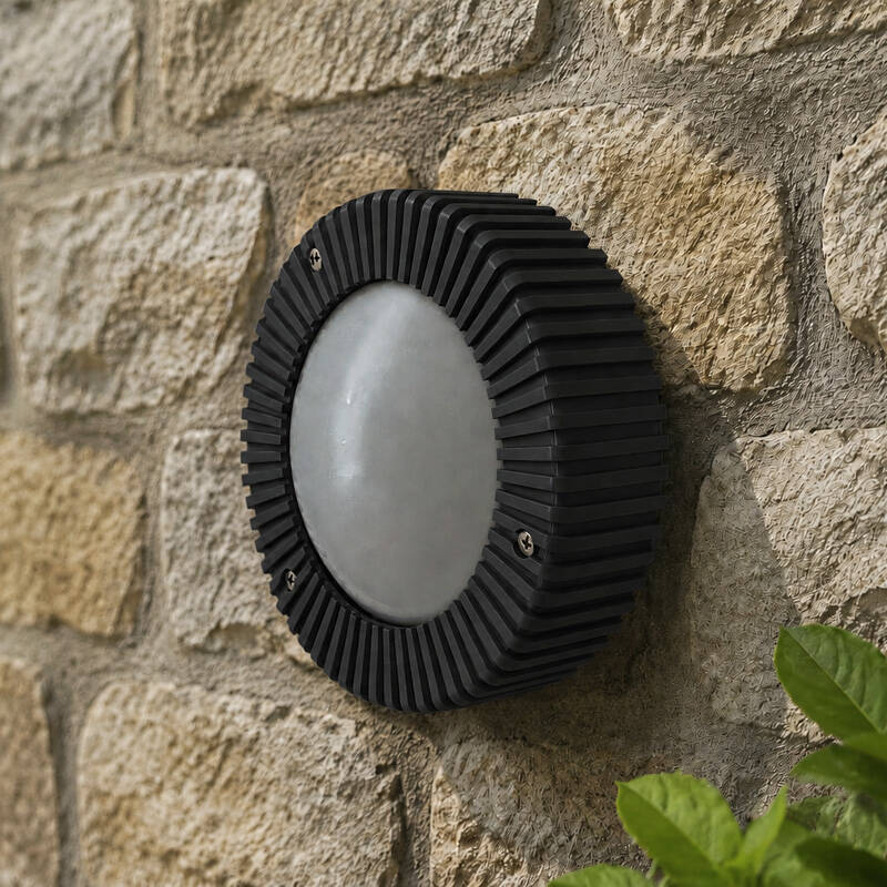 Image of Edit Coastal Cowrie Outdoor Flush Wall Light