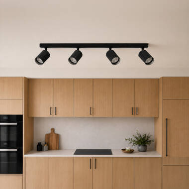 Image of Westport Moto Knurl 4 Light Ceiling Spotlight Bar