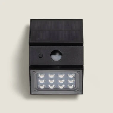 Image of Suri Twist 2.5W Solar LED Wall Light with PIR Sensor