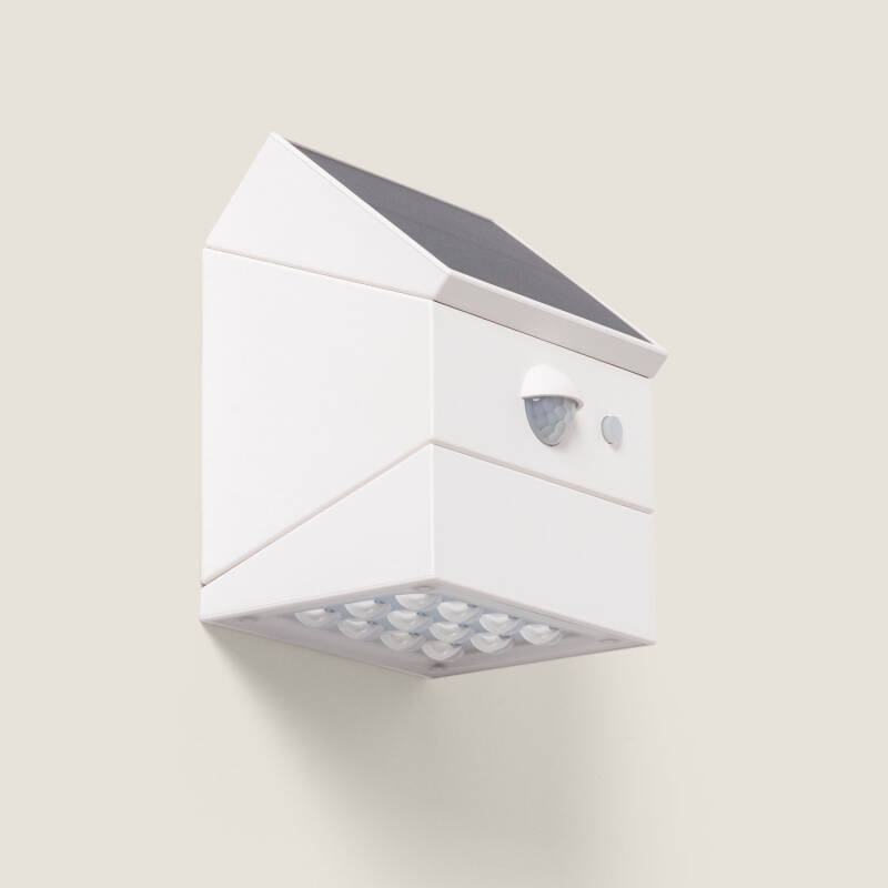 Image of Suri Twist 2.5W Solar LED Wall Light with PIR Sensor