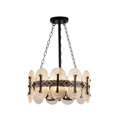 Image of Luxia Chicago 5 Light Glass Chandelier