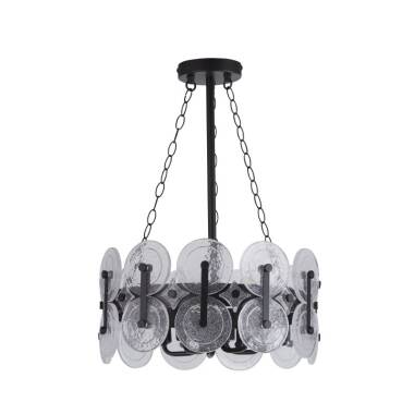 Image of Luxia Chicago 5 Light Glass Chandelier