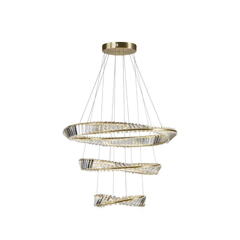 Image of Luxia Annecy Grande LED Glass Chandelier