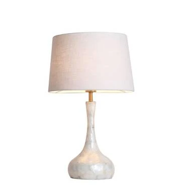 Luxia Manhattan Mother of Pearl Table Lamp
