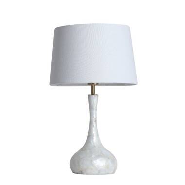 Image of Luxia Manhattan Mother of Pearl Table Lamp