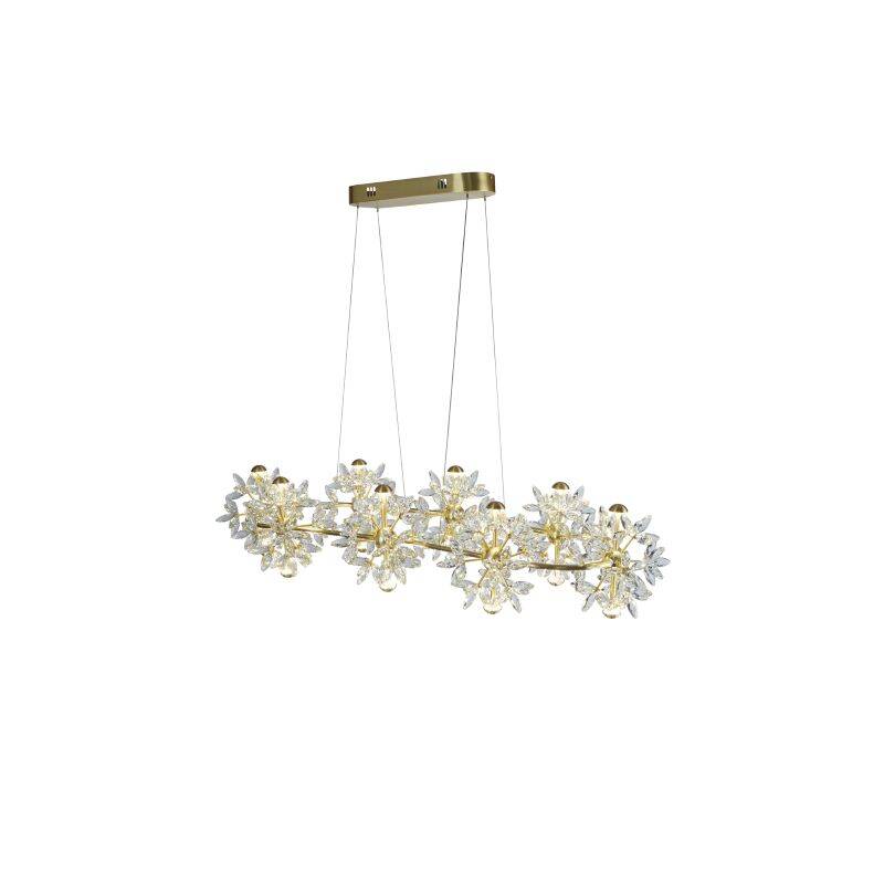 Image of Luxia Sonoma LED Glass Chandelier